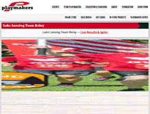 Tablet Screenshot of playmakers.com
